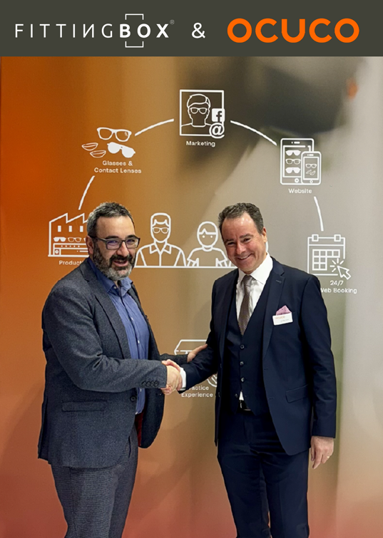 Fittingbox et Ocuco renouvellent leur partenariat pour offrir des solutions digitales innovantes aux opticiens du monde entier